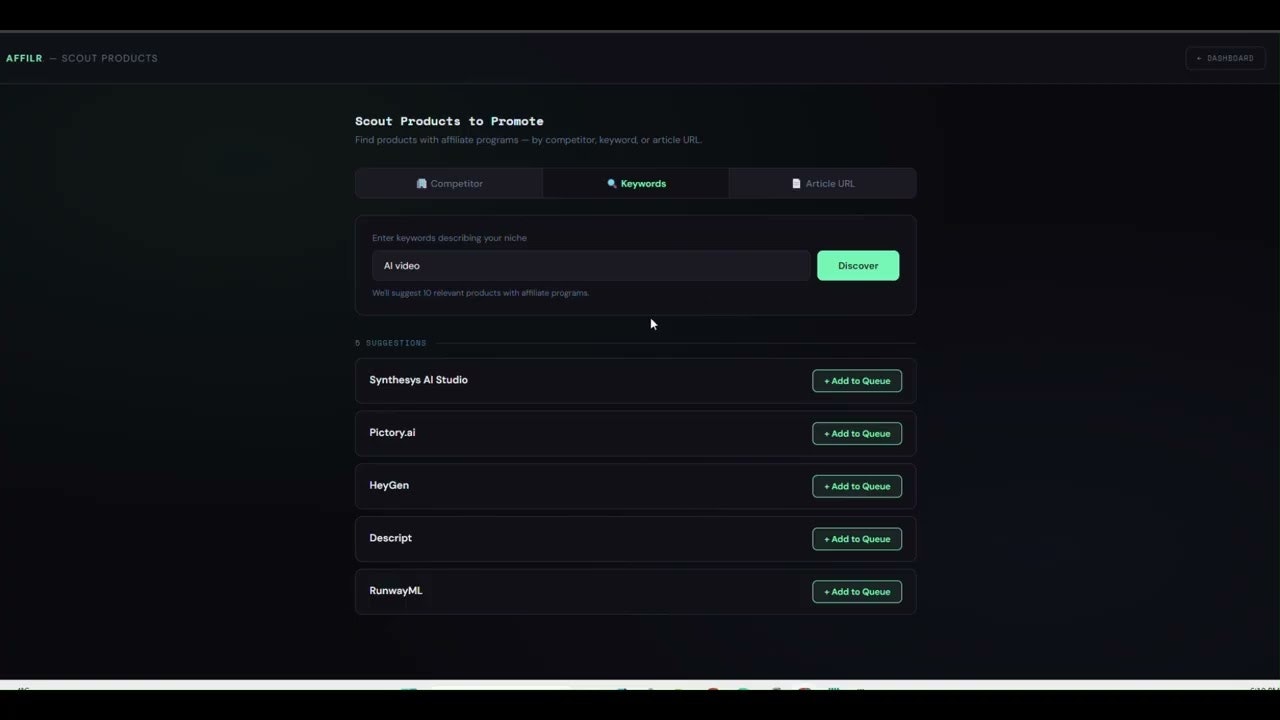 Affilr gallery image