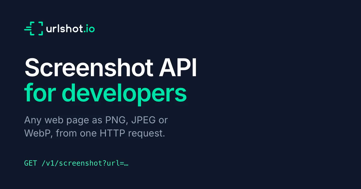 urlshot.io gallery image