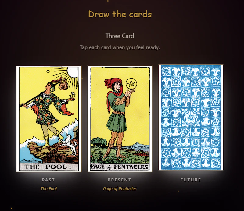 Mary Tarot screenshot 6