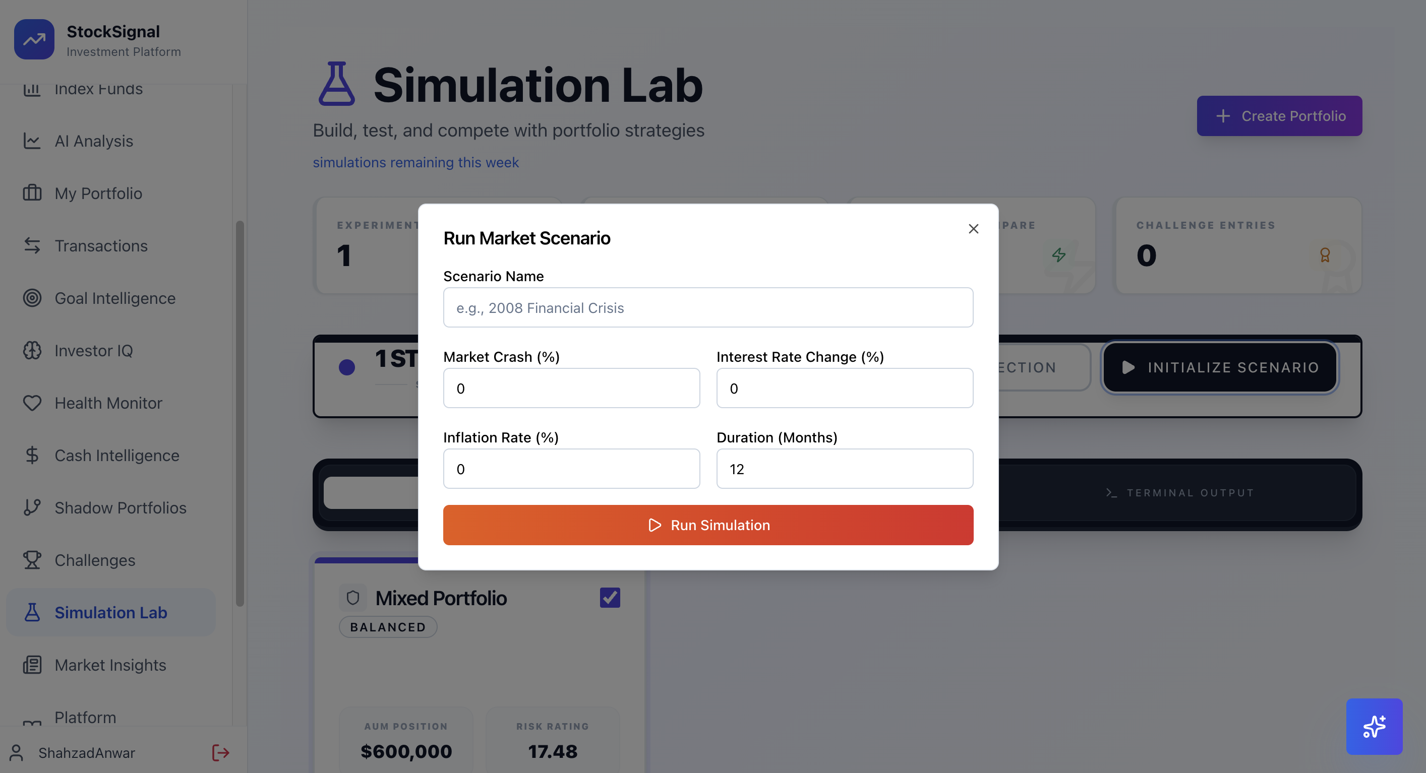 StockSignal.io gallery image