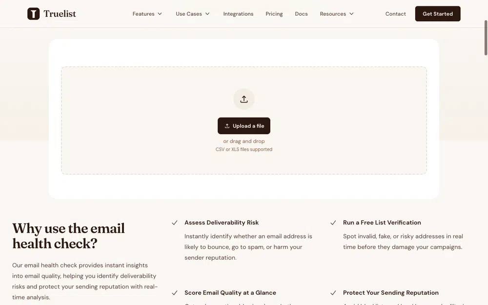Email Health Check by Truelist screenshot 5