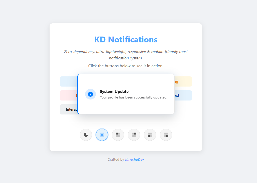 KD Notifications gallery image