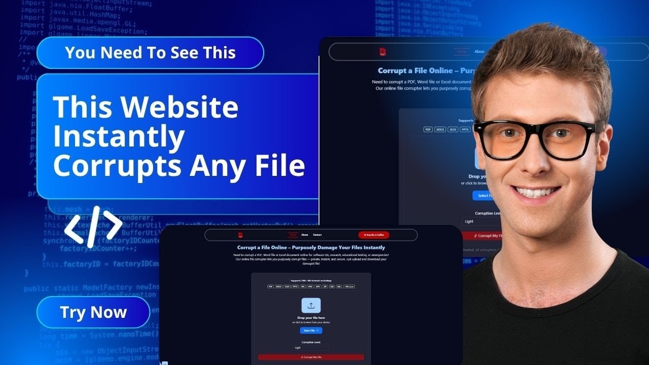 Corrupt A File Online | Fast & Secure gallery image