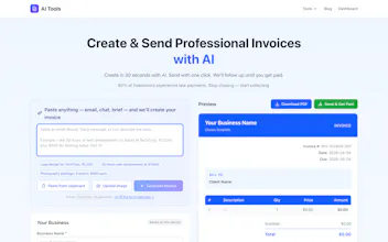 AI Invoice Maker gallery image