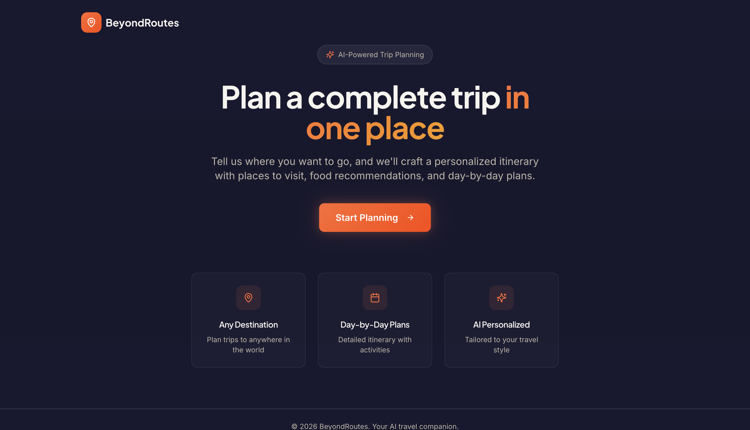 BeyondRoutes gallery image