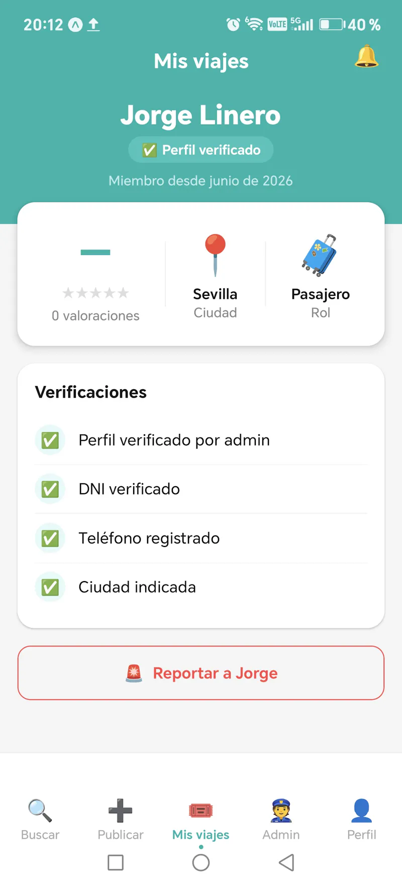 ComparteViaje screenshot 2