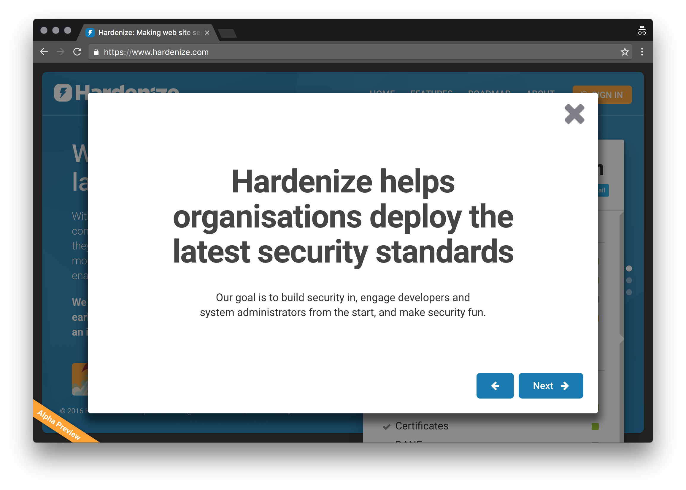 Hardenize gallery image