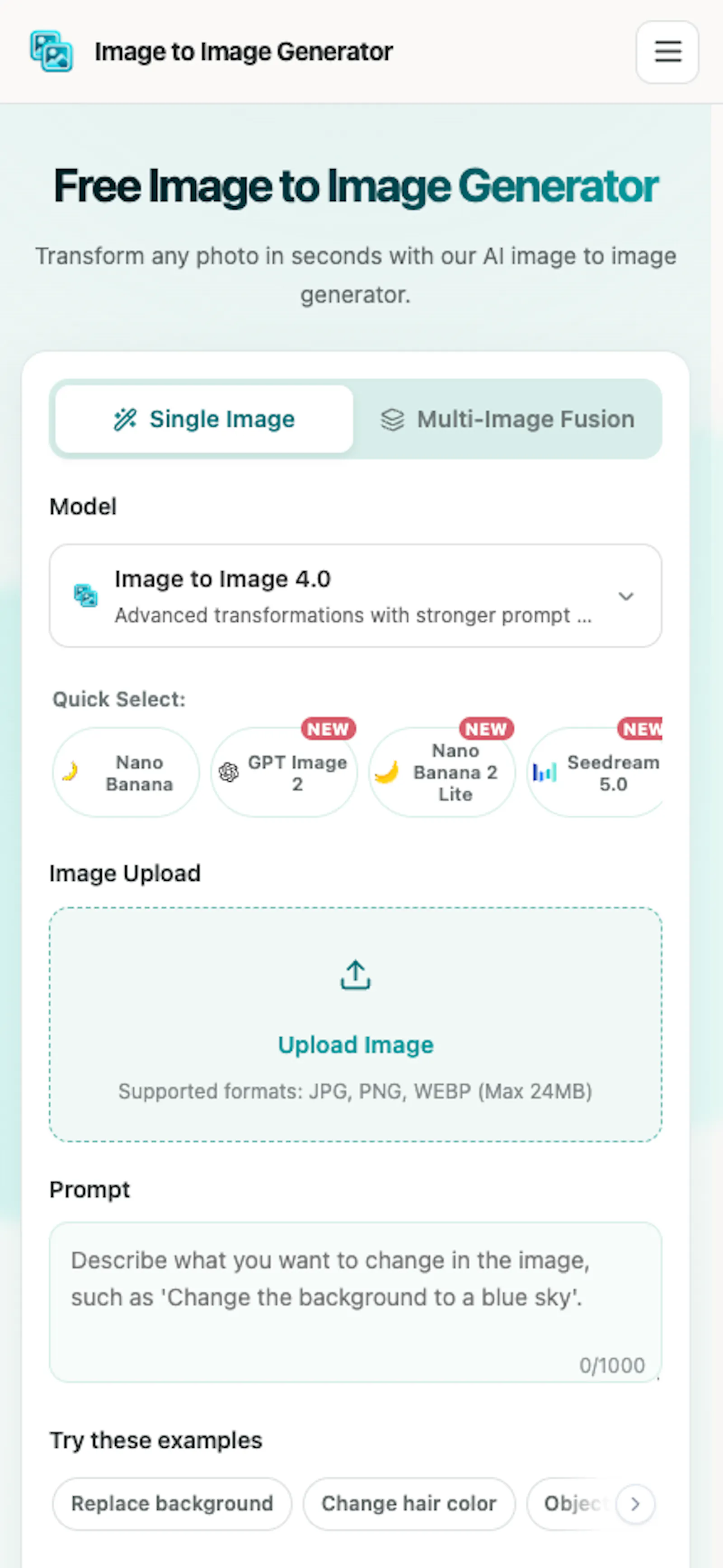 Image to Image Generator screenshot 3