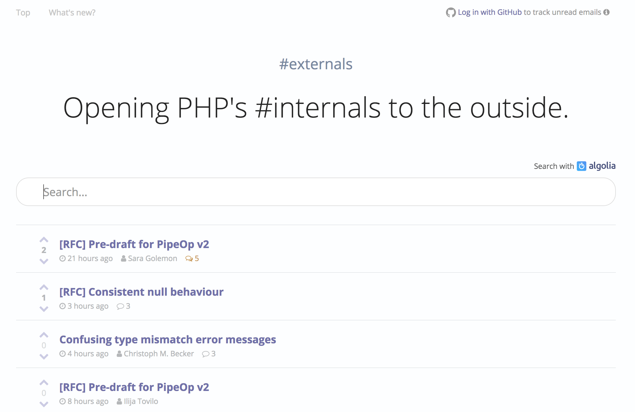 Externals.io gallery image