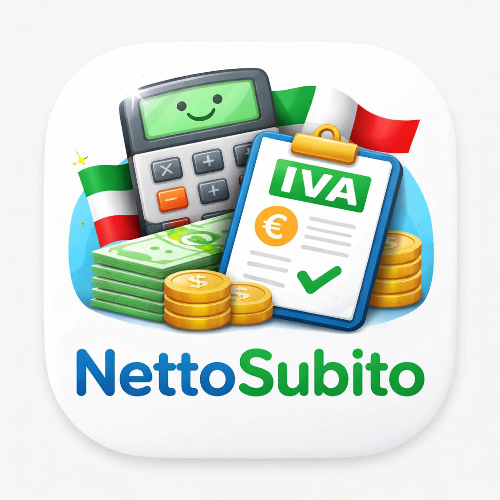 NettoSubito - Calcolo Forfettario 2026 logo