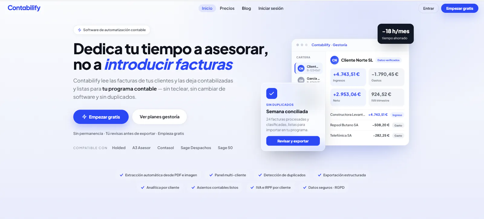 Contabilify screenshot 1