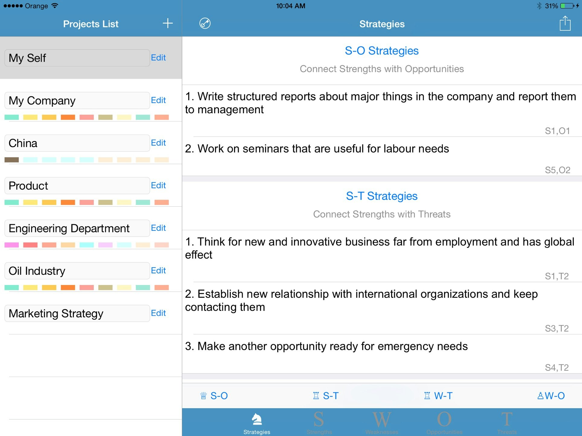 Strategizer App gallery image