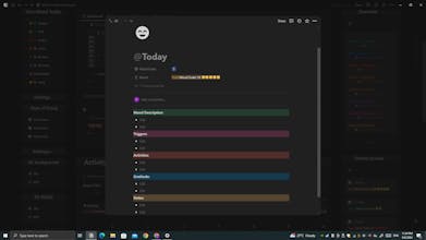Aesthetic Mood Tracker with Journaling gallery image