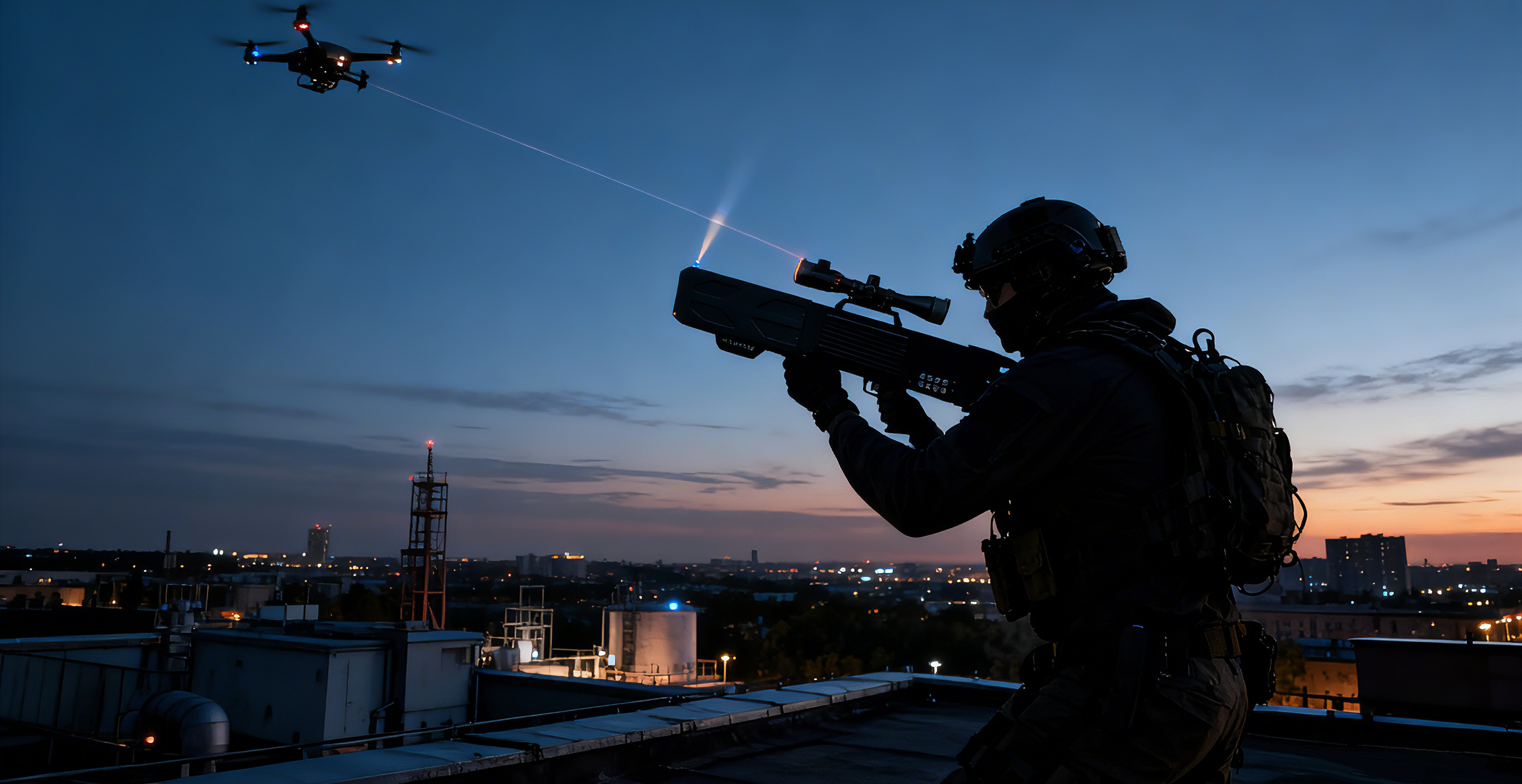 Drone jammer gun - Screenshot 3 showing product features and functionality