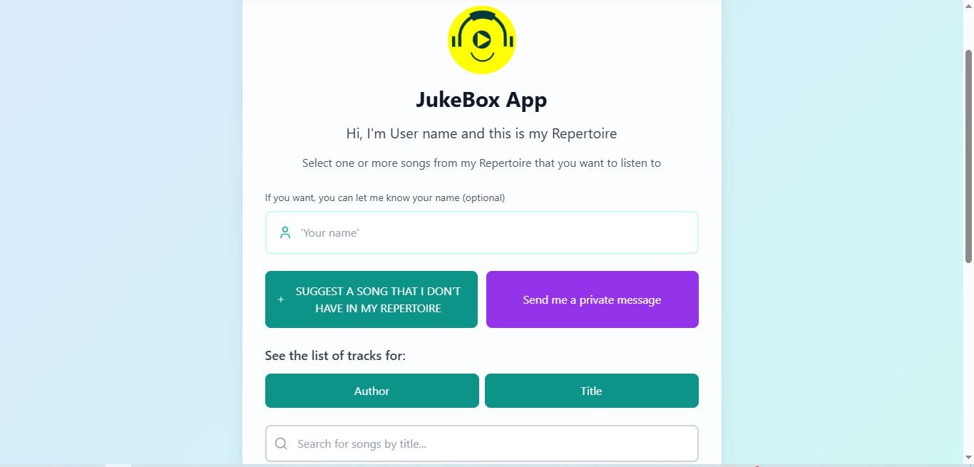 JukeBox App gallery image