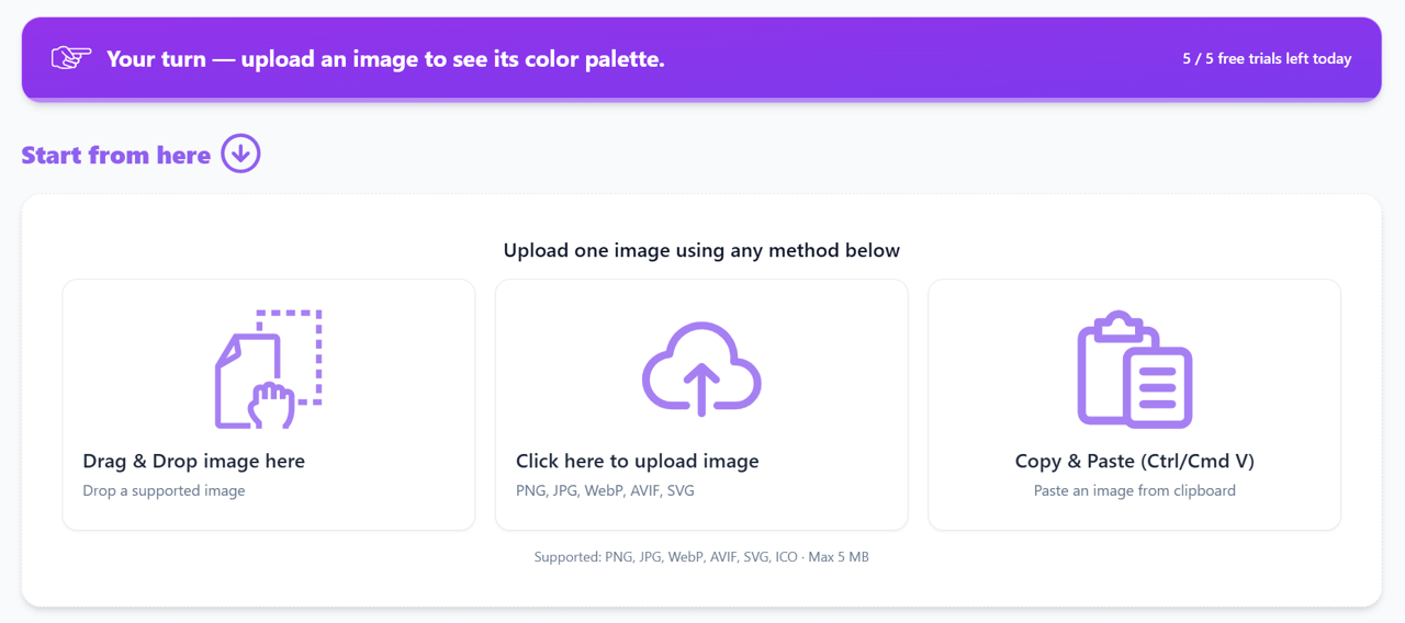 HexPickr - Screenshot 4 showing product features and functionality