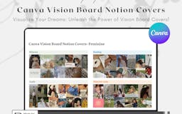 Canva Vision Board Notion Covers media 1