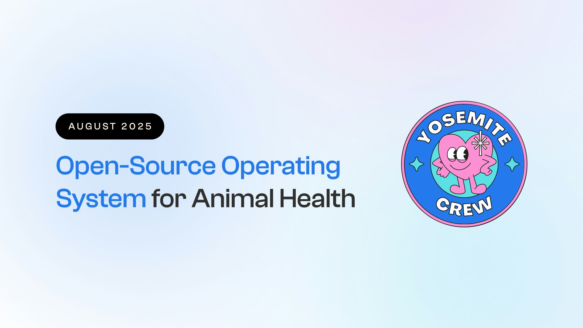 Mídia 1 de Yosemite Crew (lançamento beta) - Sistema operacional de código aberto para saúde animal
