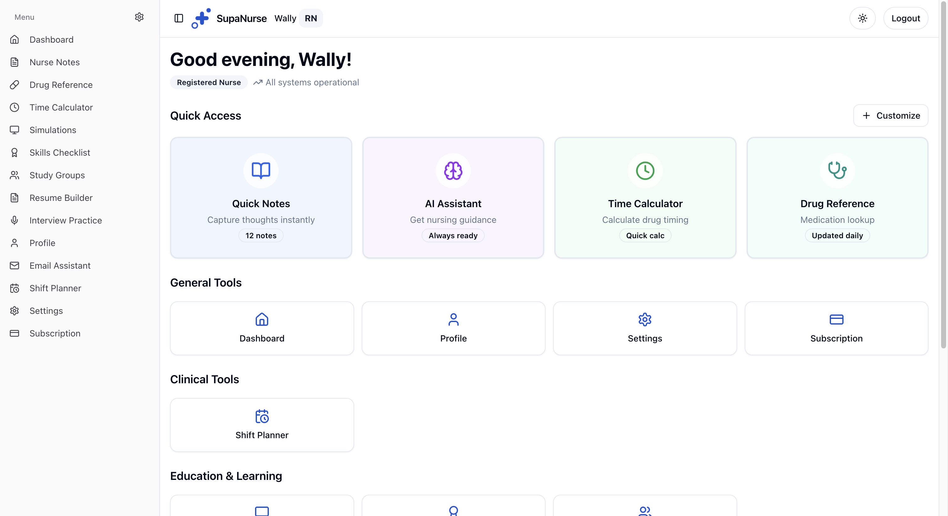 SupaNurse - Screenshot 4 showing product features and functionality