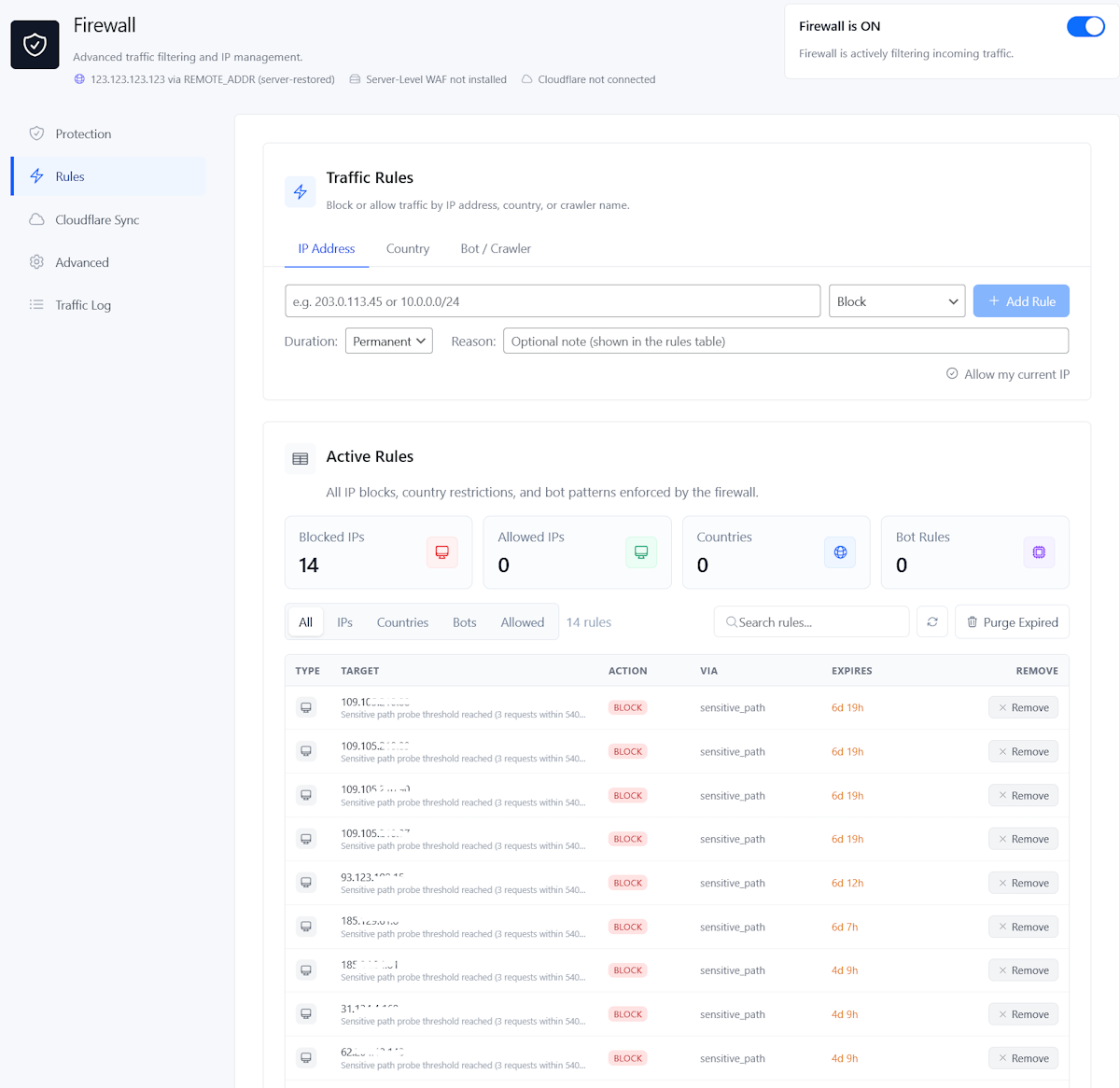 SiteFort – Modern WordPress Security gallery image