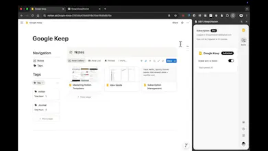 GoogleKeep2Notion gallery image