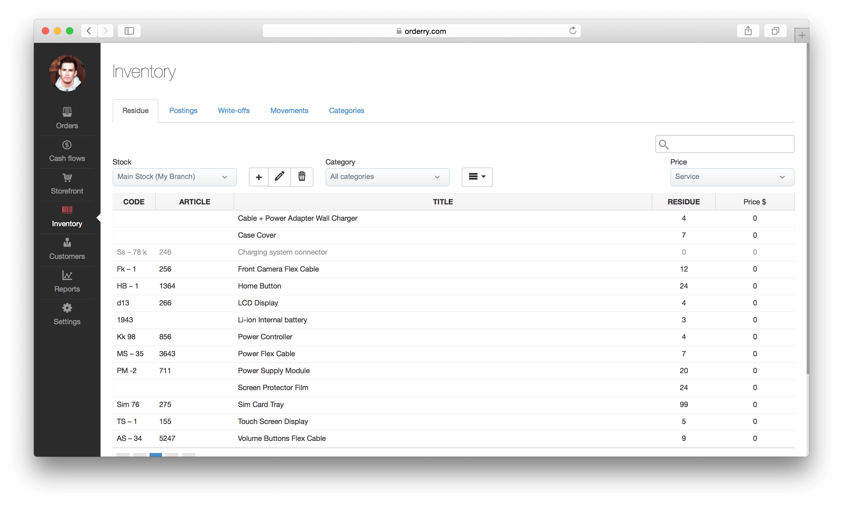 Orderry gallery image