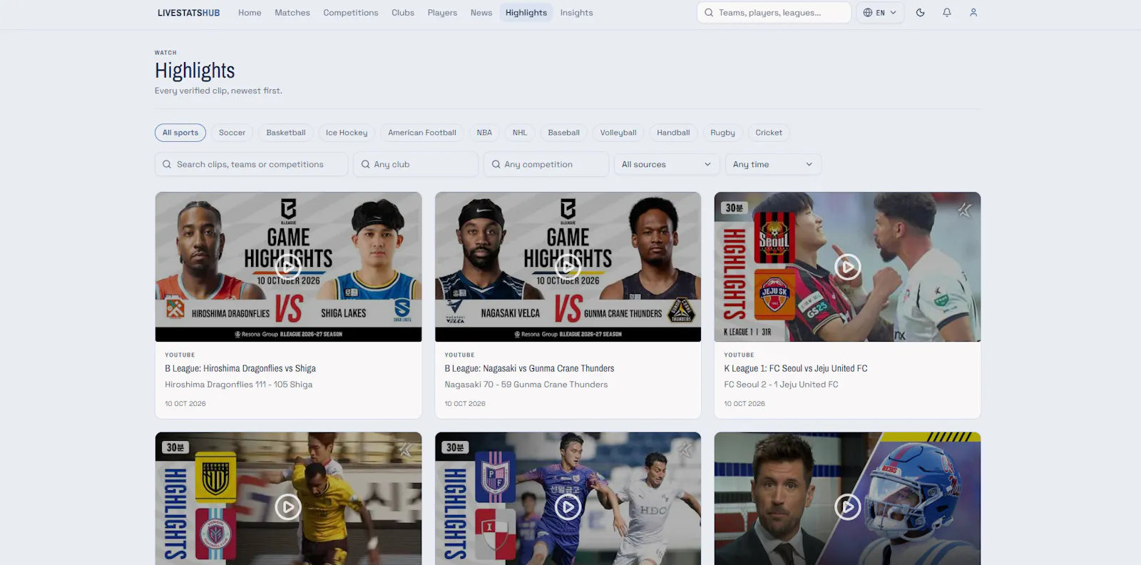 LiveStatsHub screenshot 6