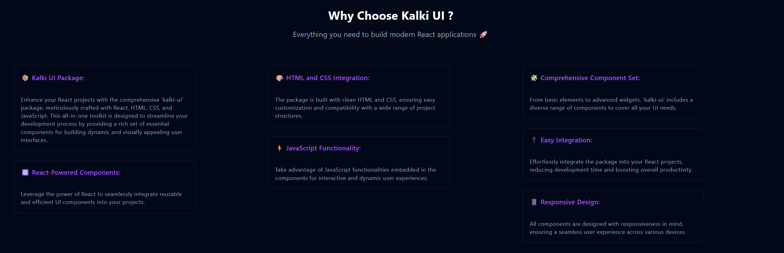 Kalki UI - Kalki UI – Build sleek interfaces, faster. media 2