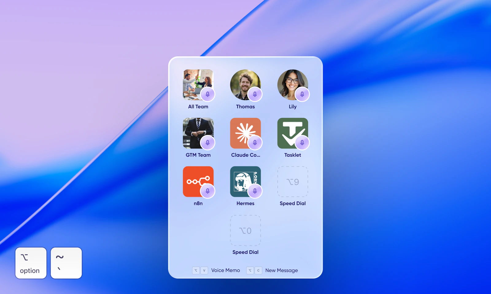 Carbon Voice Speed Dial screenshot 3