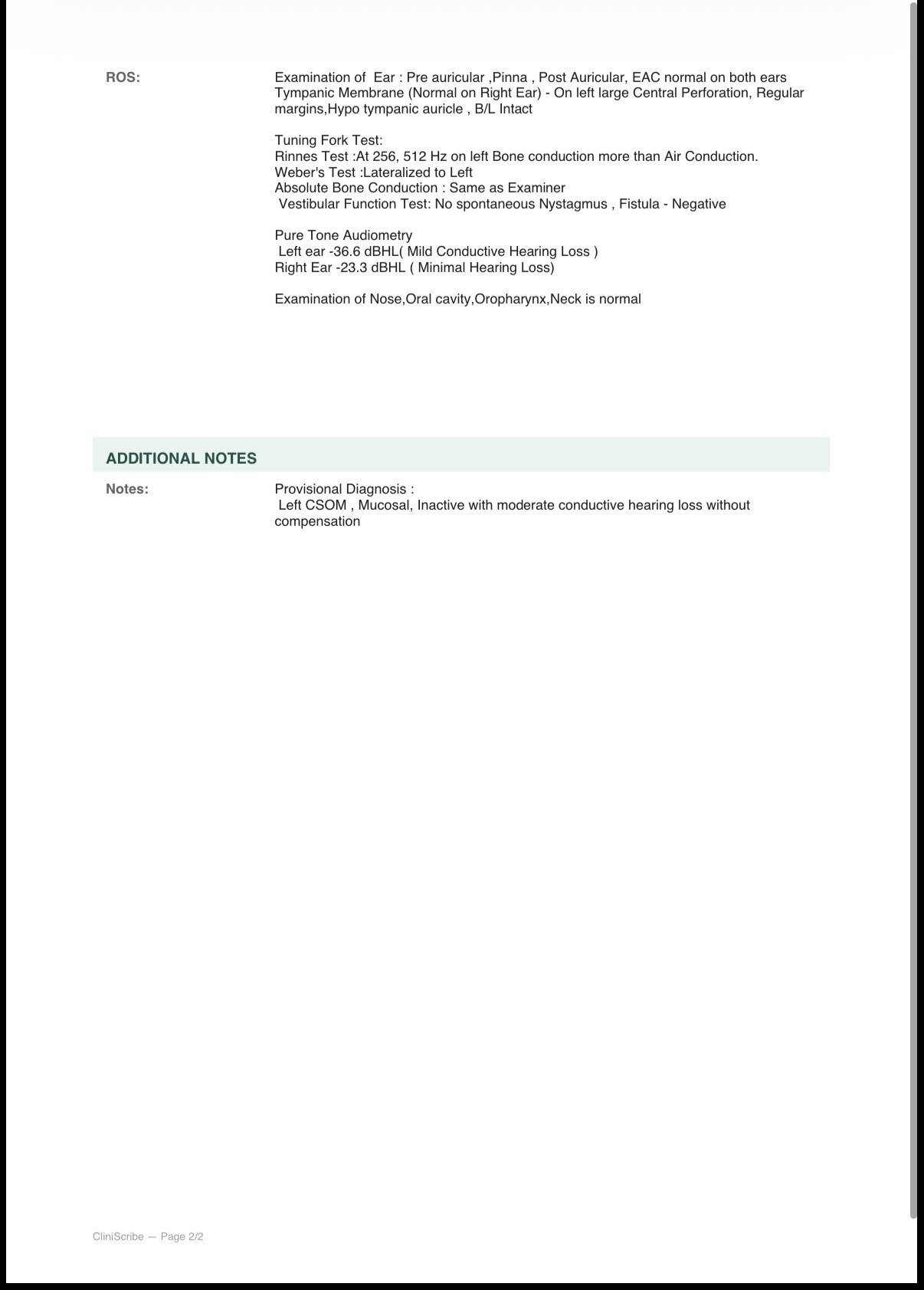 CliniScribe gallery image