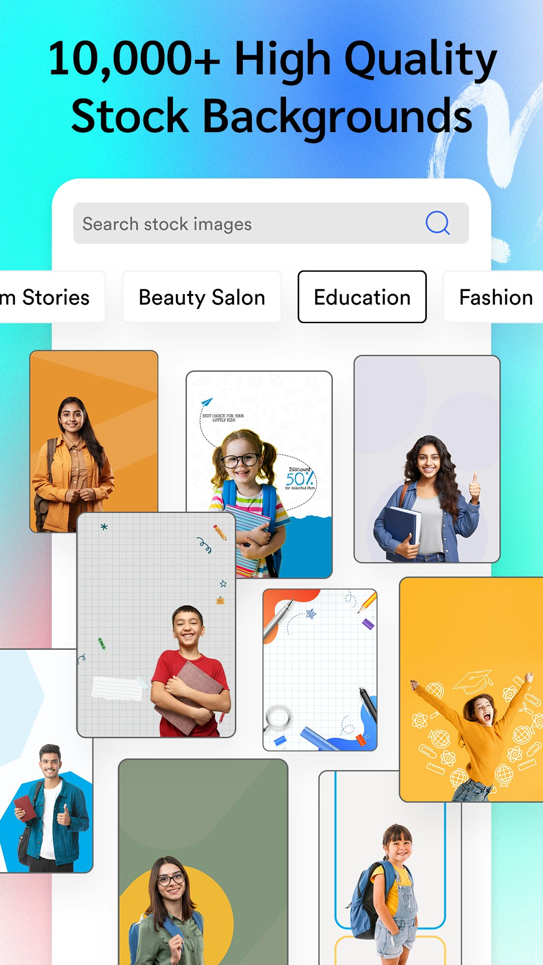 Loogy: uitnodiging en logo -maker media 5