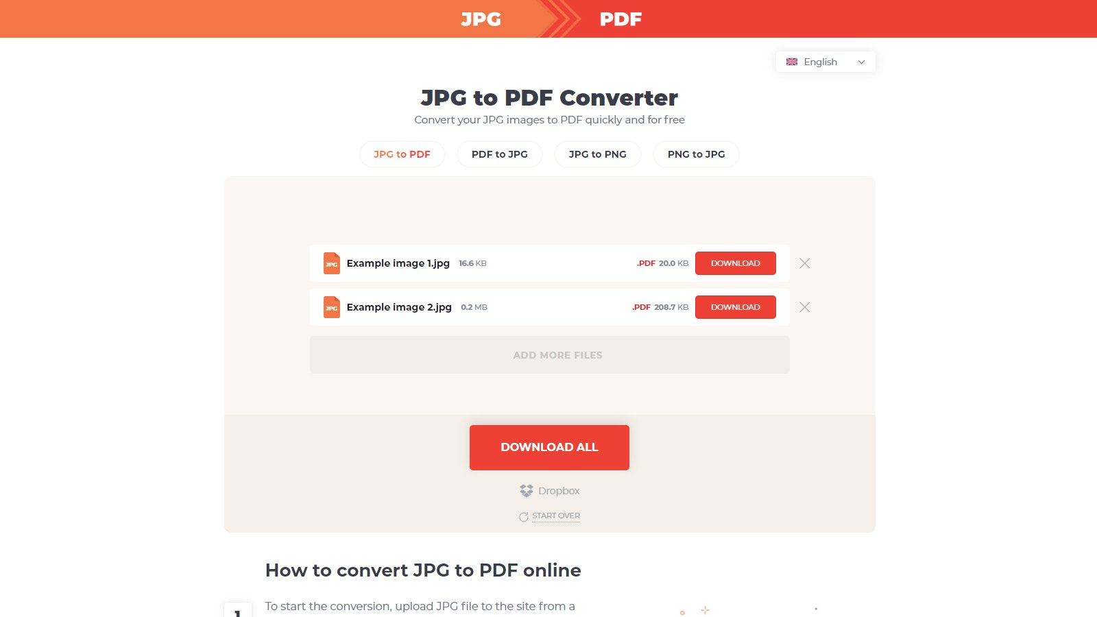 JPG to PDF Converter gallery image