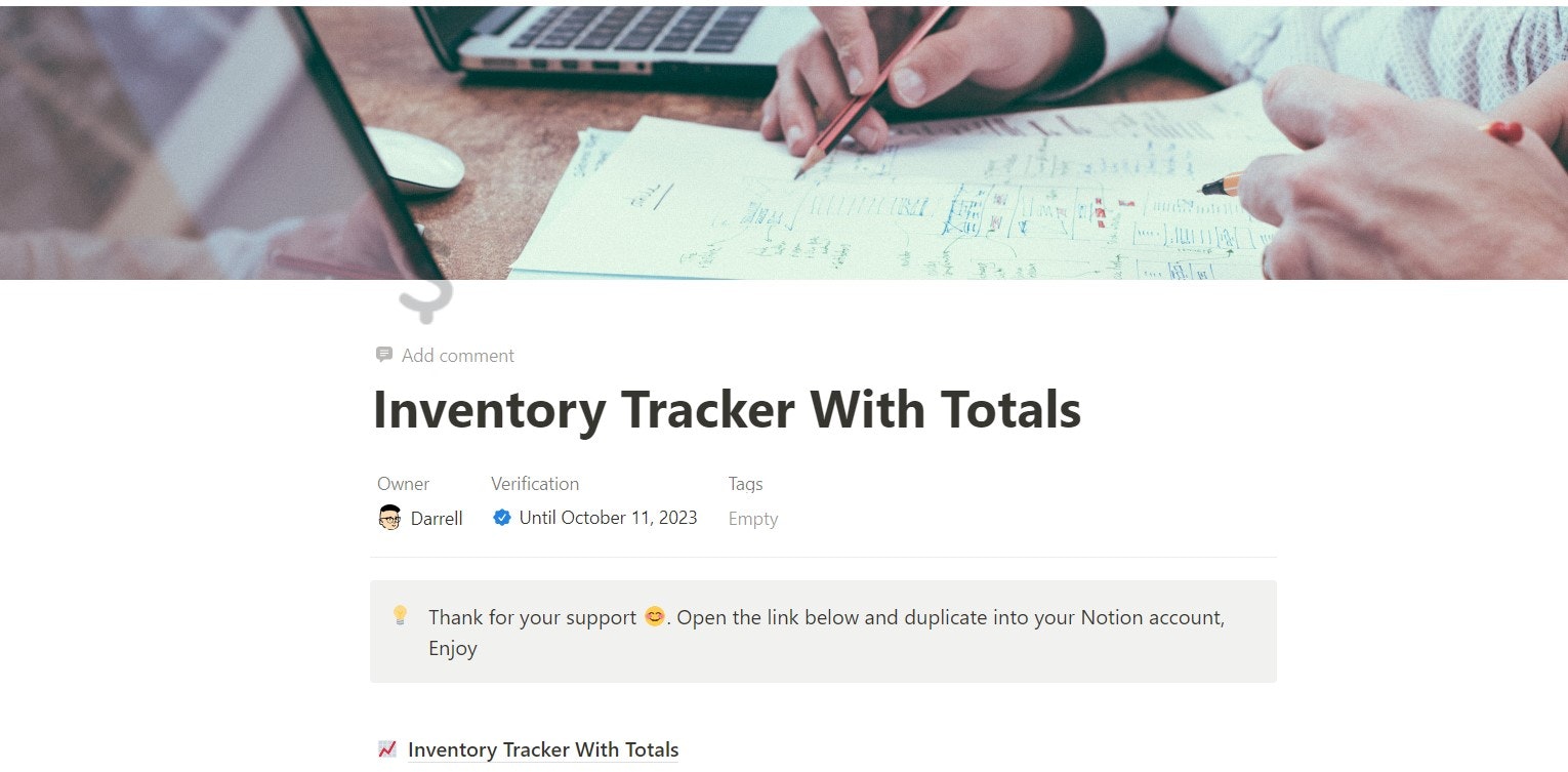 Inventory Tracker With Totals - Created to make tracking anything you value as easy as 123 media 3