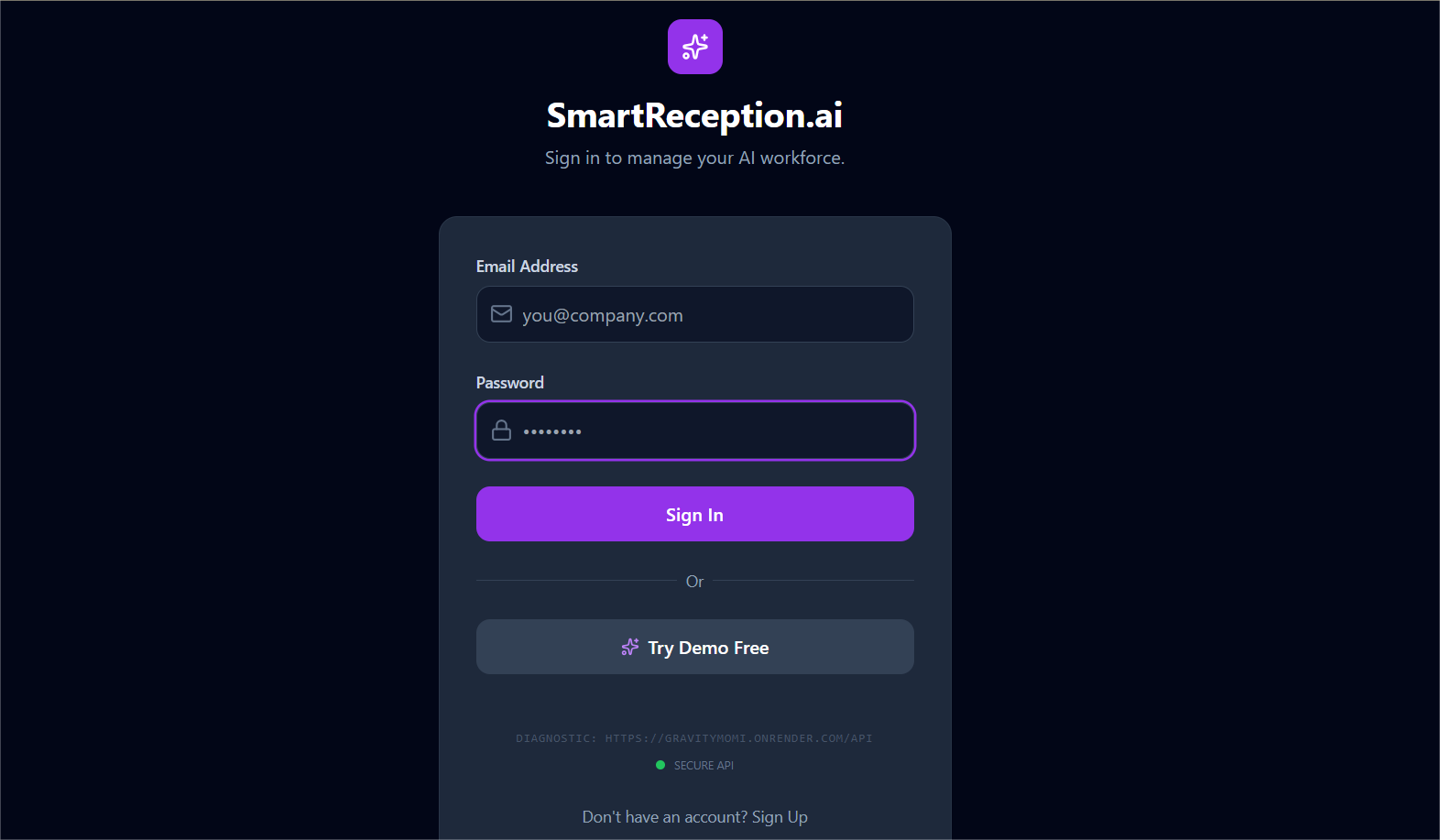 smart reception gallery image