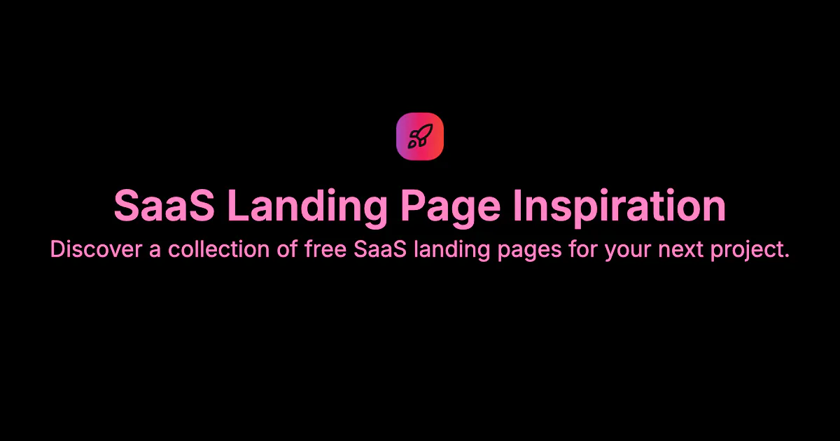 SaaS Landing Pages