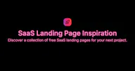 SaaS Landing Pages