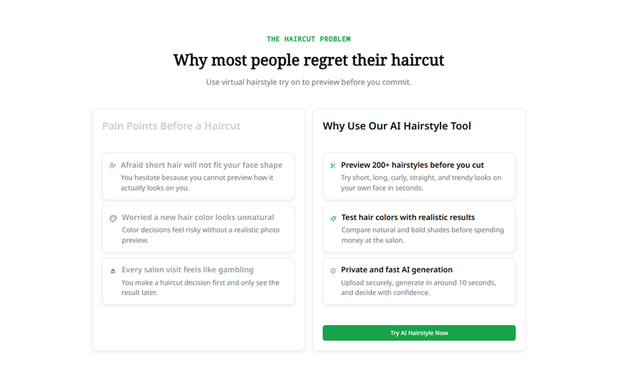 TryHairNow gallery image