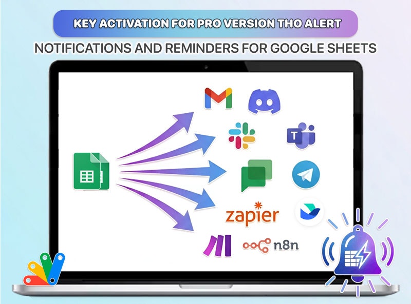 Tho Alert - Addon for Google Sheets™ gallery image