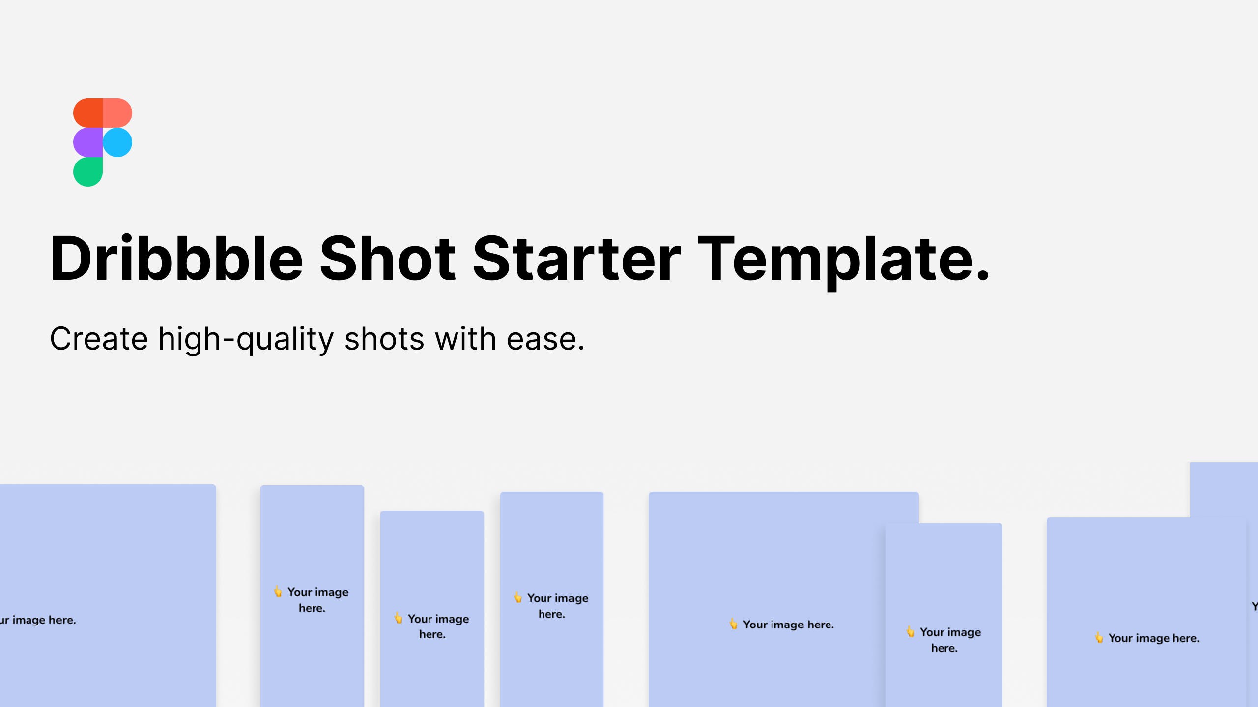 Dribbble Starter Templates for Figma media 1