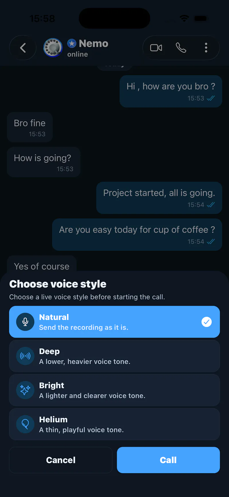 MeetVap screenshot 1