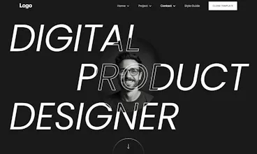 The Ultimate Designer Portfolio Template gallery image