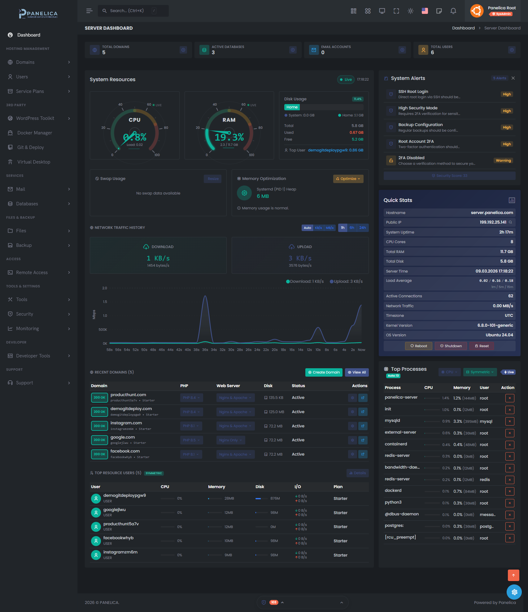 Modern Server Management gallery image