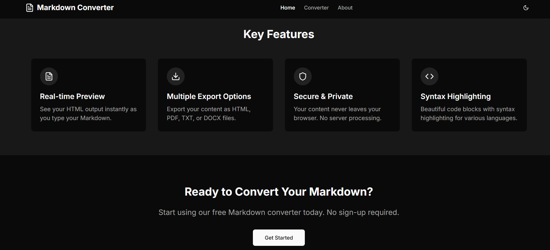 Markdown Converter gallery image