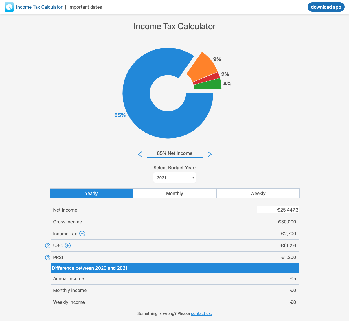 Irish Tax Calculator Product Information, Latest Updates, and