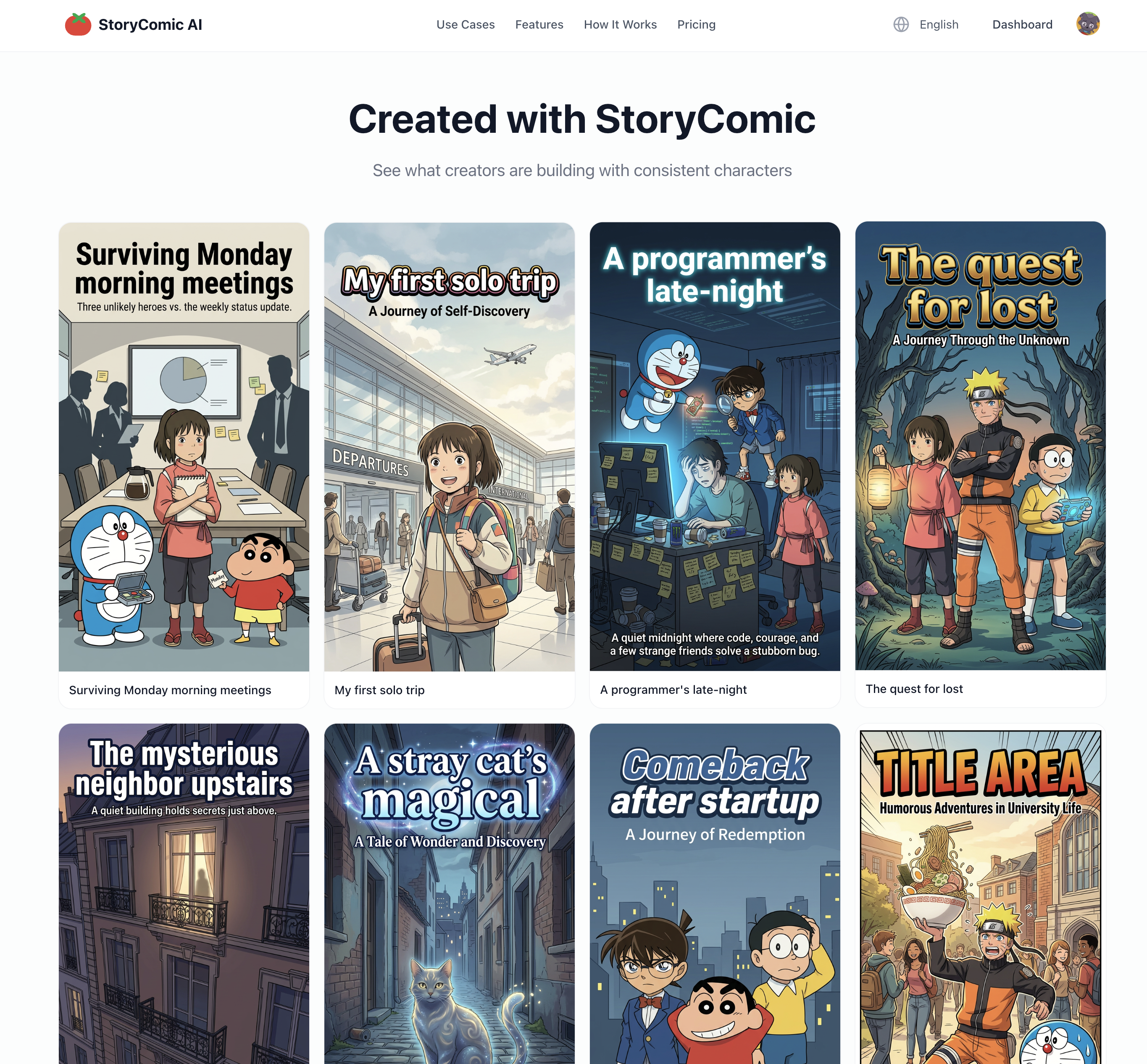 StoryComic AI gallery image