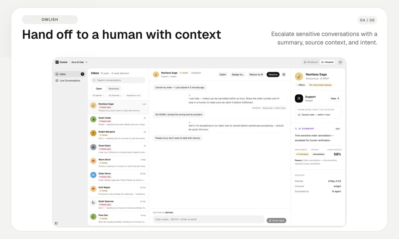 Owlish screenshot 4