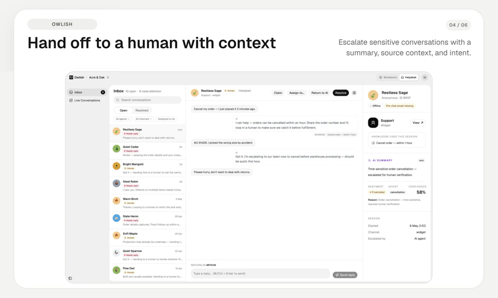 Owlish screenshot 4