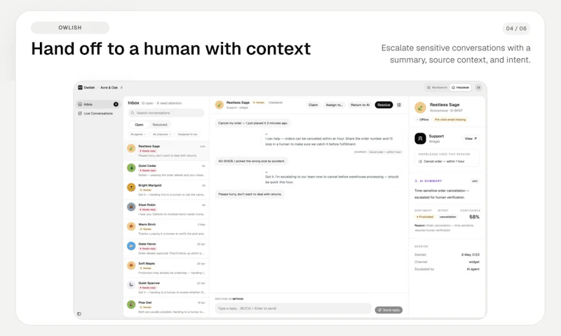 Owlish screenshot 4