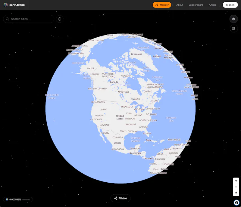 earth.tattoo screenshot 1