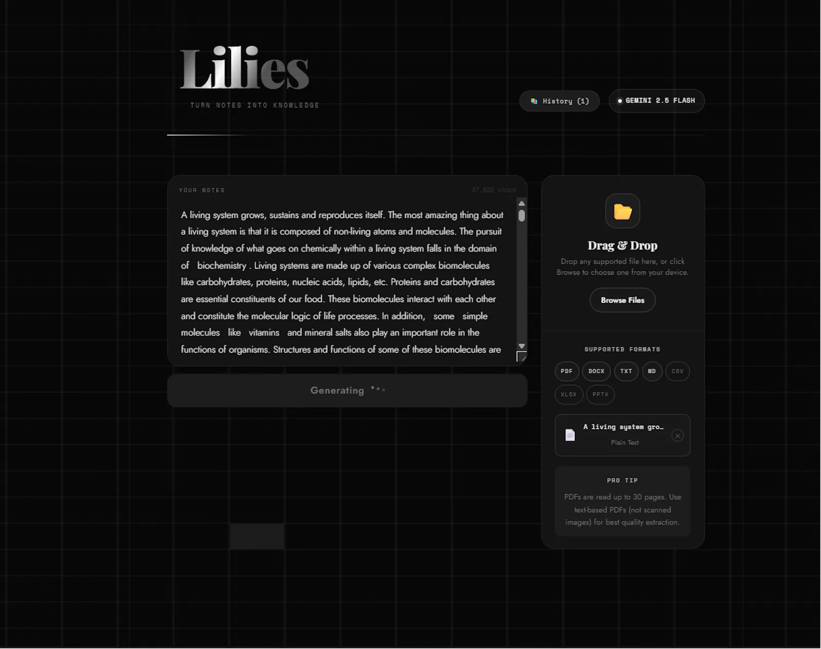 Lilies — Turn Notes into Knowledge screenshot 2